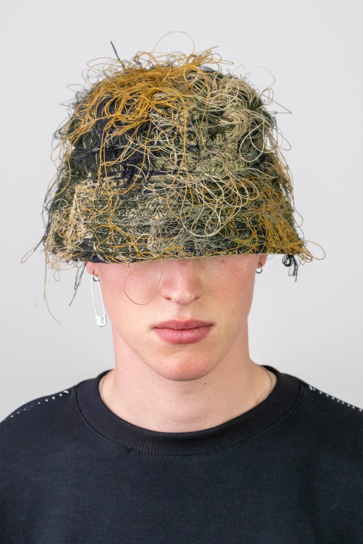 Birds Nest Camo bucket hat