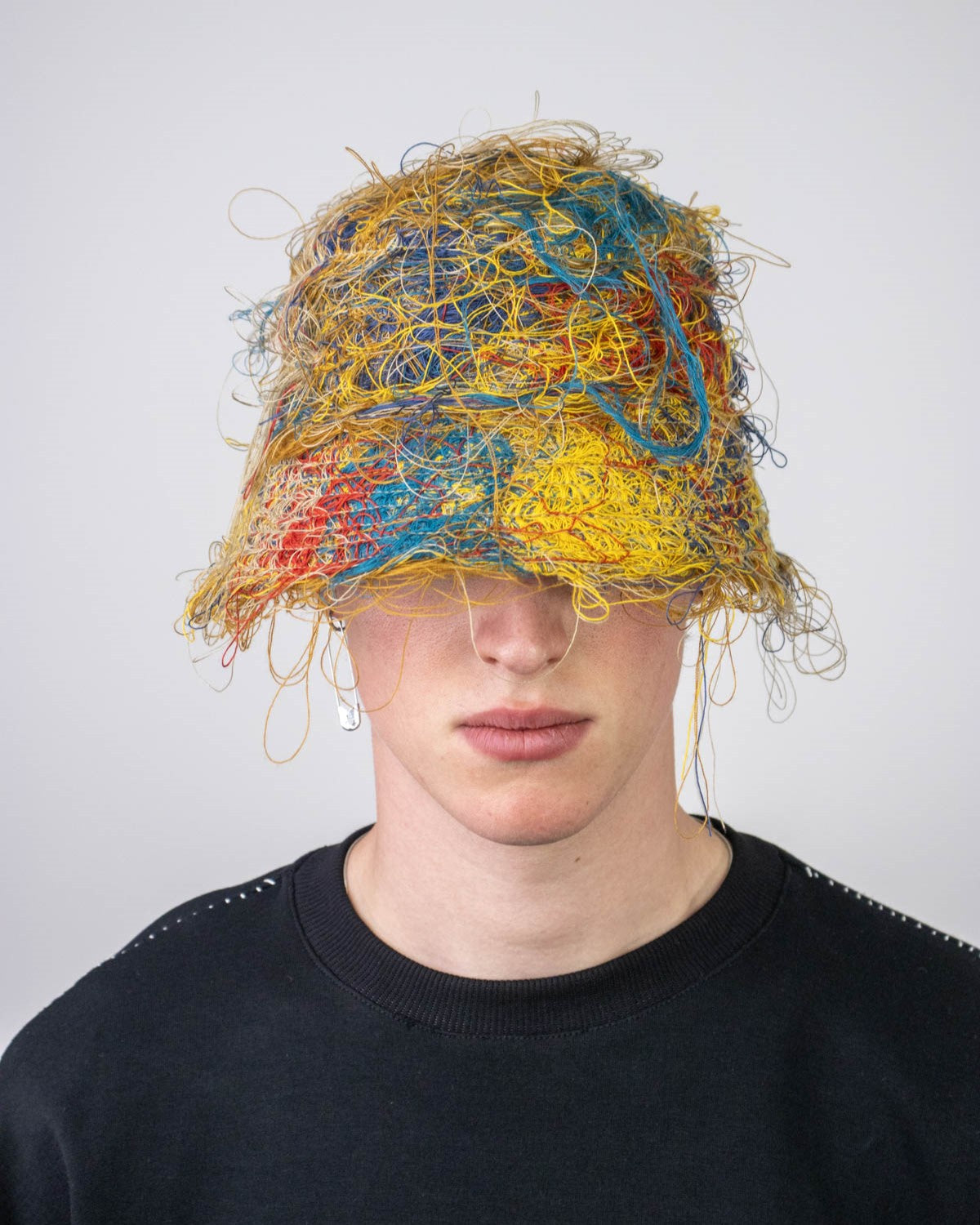 Birds Nest multi colour Bucket hat