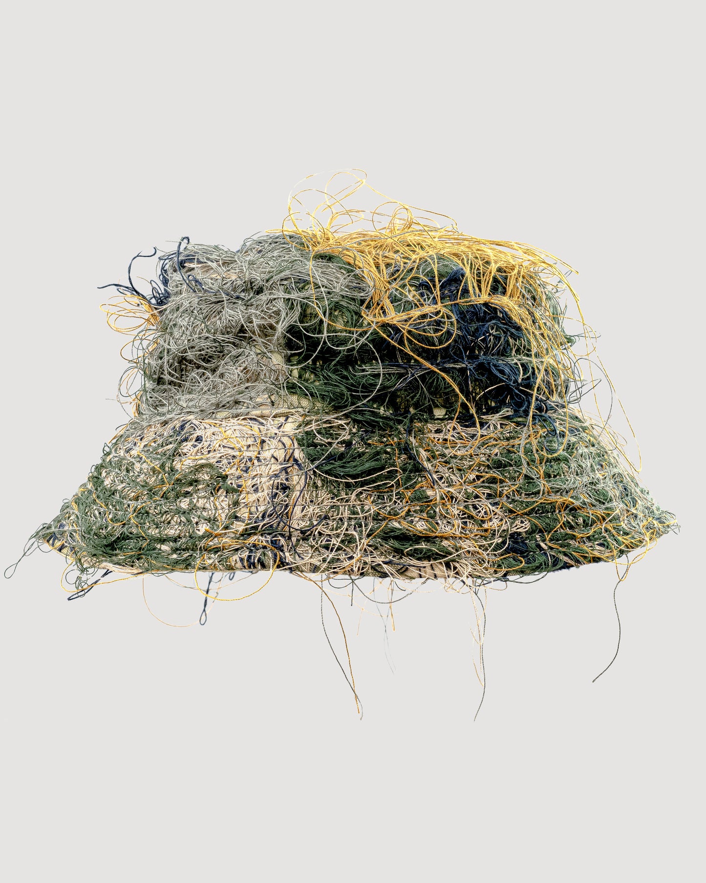 Birds Nest Camo bucket hat