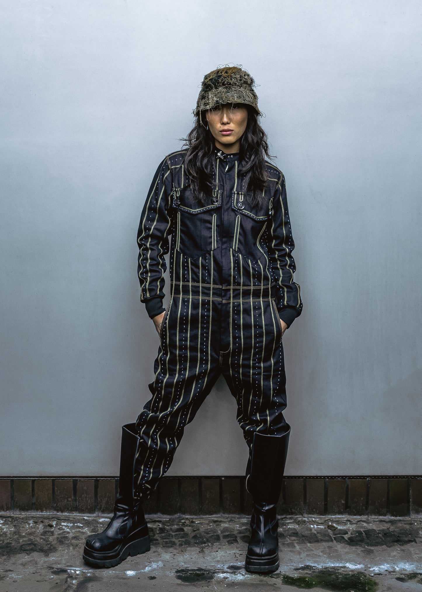 Handstitched Jumpsuit