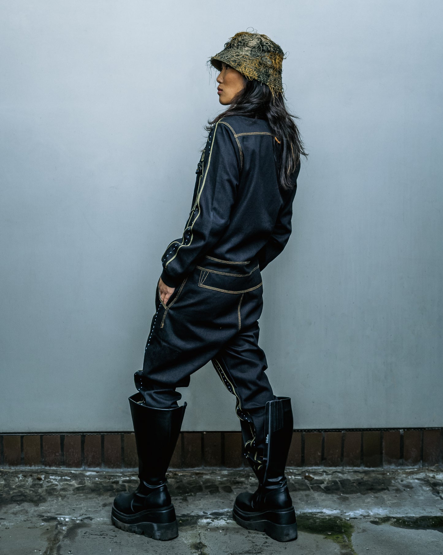 Handstitched Jumpsuit