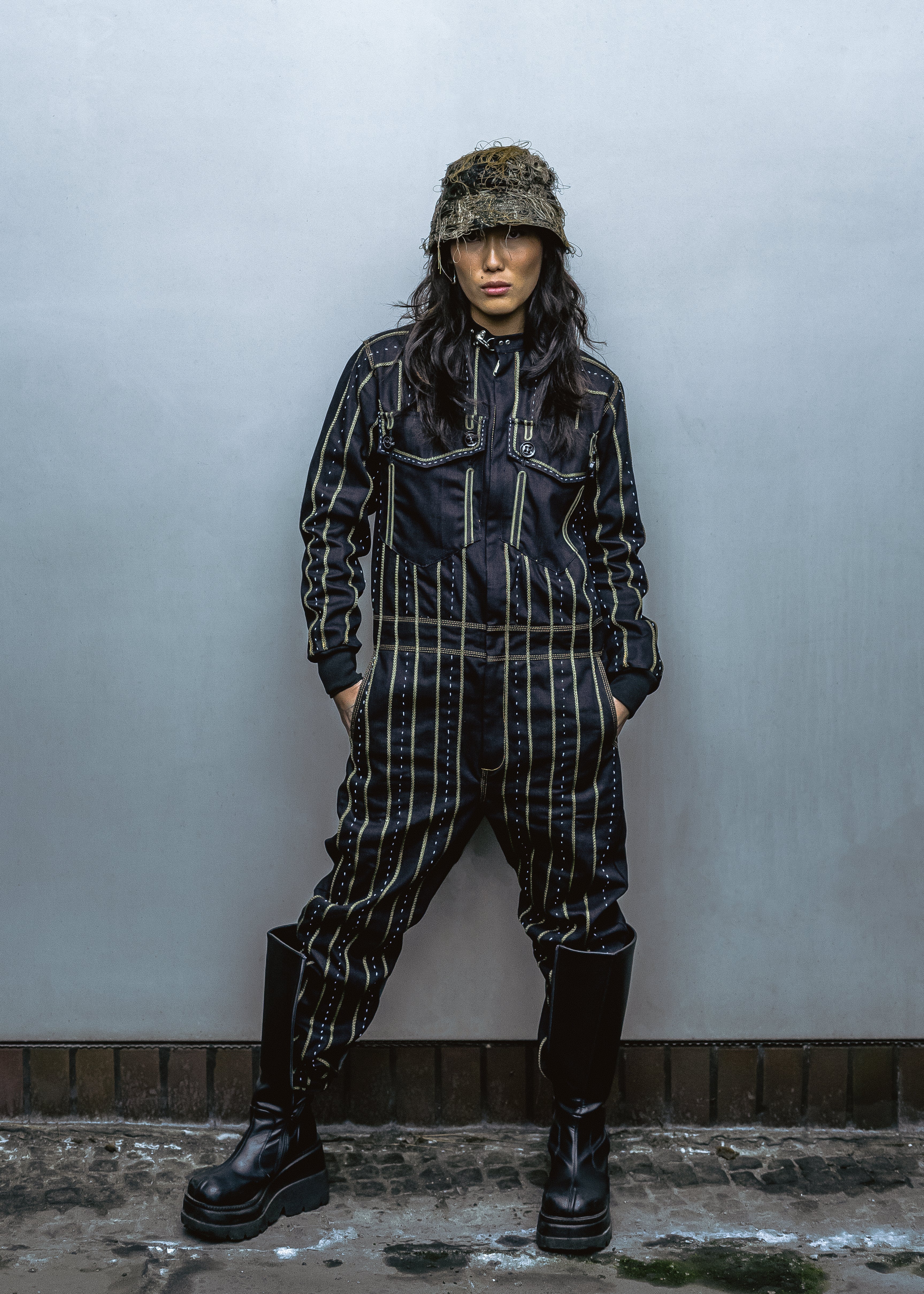 Handstitched Jumpsuit
